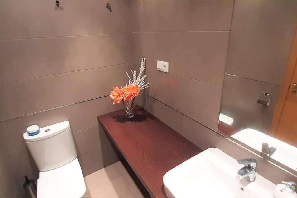 Ferienwohnung Apartamento Playa Foz Con Piscina Y Parking 010 Exterior foto