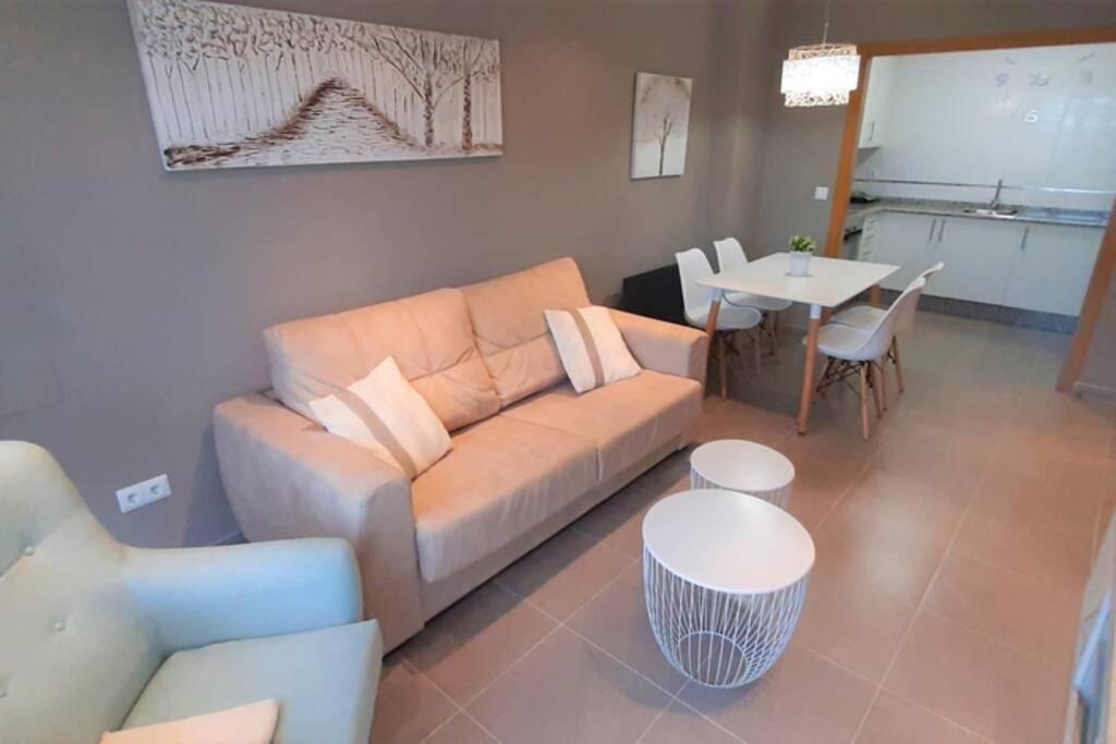 Ferienwohnung Apartamento Playa Foz Con Piscina Y Parking 010 Exterior foto